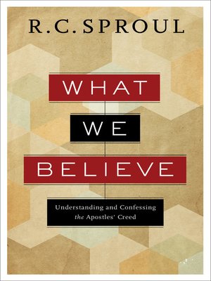 cover image of What We Believe